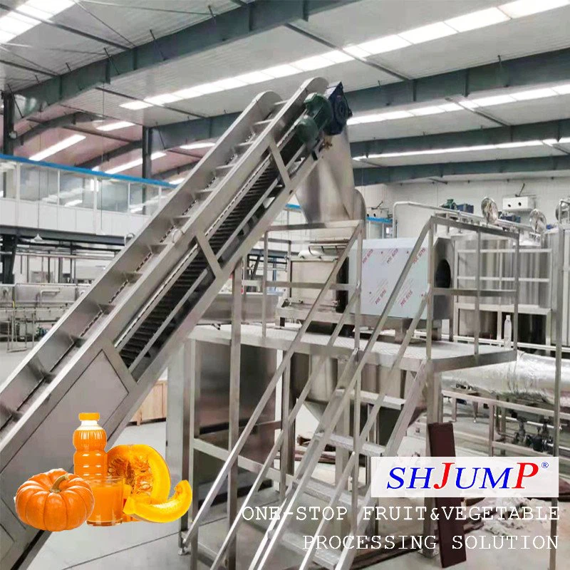 สายการผลิตฟักทองบด